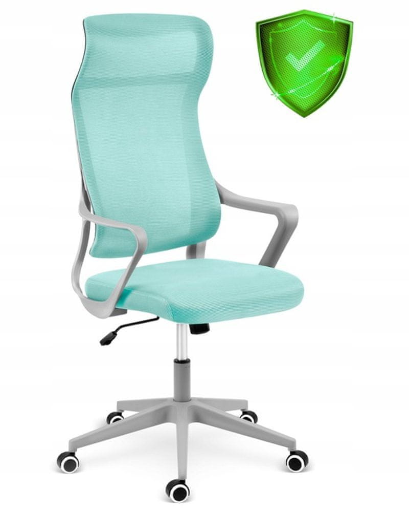 Sofotel Kancelářská židle Sofotel Labi s mikrosítí, mátová